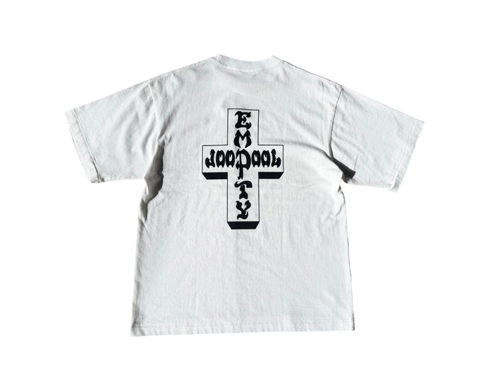 COTTON TEE SHIRT “FADE WHITE”
